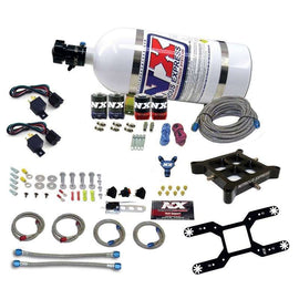 4150 Dual Stage Billet Crossbar Kit w/10lb Bott - Nitrous Express 66042-10