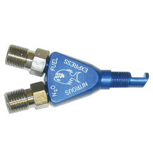 Load image into Gallery viewer, Piranha Nitrous Nozzle Blue Anodized - Nitrous Express 70000