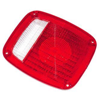 Tail Lamp Lens; 76-06 Je ep CJ/Wrangler YJ/TJ - O - Omix 12404.01