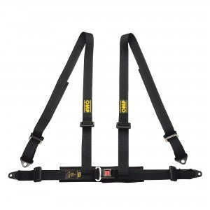Road 3 Harness 4 Point Black - OMP Racing INC DA0-0505-A01-071