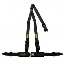 Load image into Gallery viewer, Strada 3 Harness Black Bolt In Push Button Exit - OMP Racing INC DA0-0509-A01-071