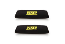 Load image into Gallery viewer, Harness Pads Black Used w/ 3in Belts - OMP Racing INC DB0-0450-A02-071