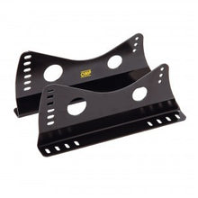 Load image into Gallery viewer, Tall Seat Brackets Black - OMP Racing INC HC0-0731-B01
