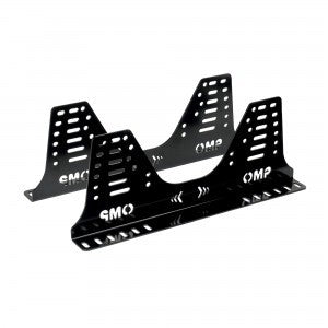 Seat Brackets Low Mount Steel Black - OMP Racing INC HC0-0733-B01