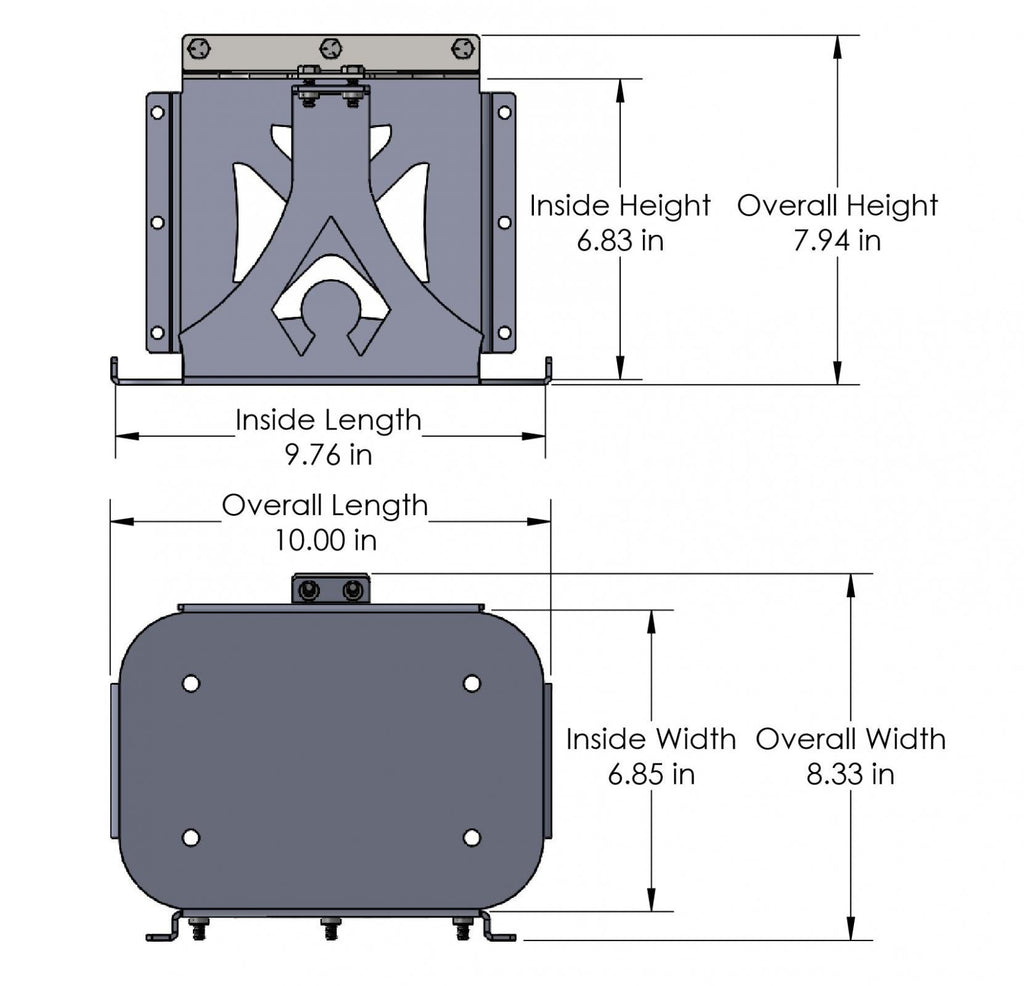 Optima Battery Rear Mount Group 34 Artec Industries - Artec Industries OP3407 GNKQ_OP3407
