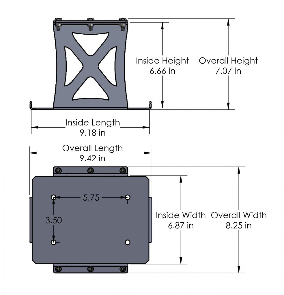Optima Battery Mount Group 25/35 Artec Industries - Artec Industries OP3501 GNKQ_OP3501