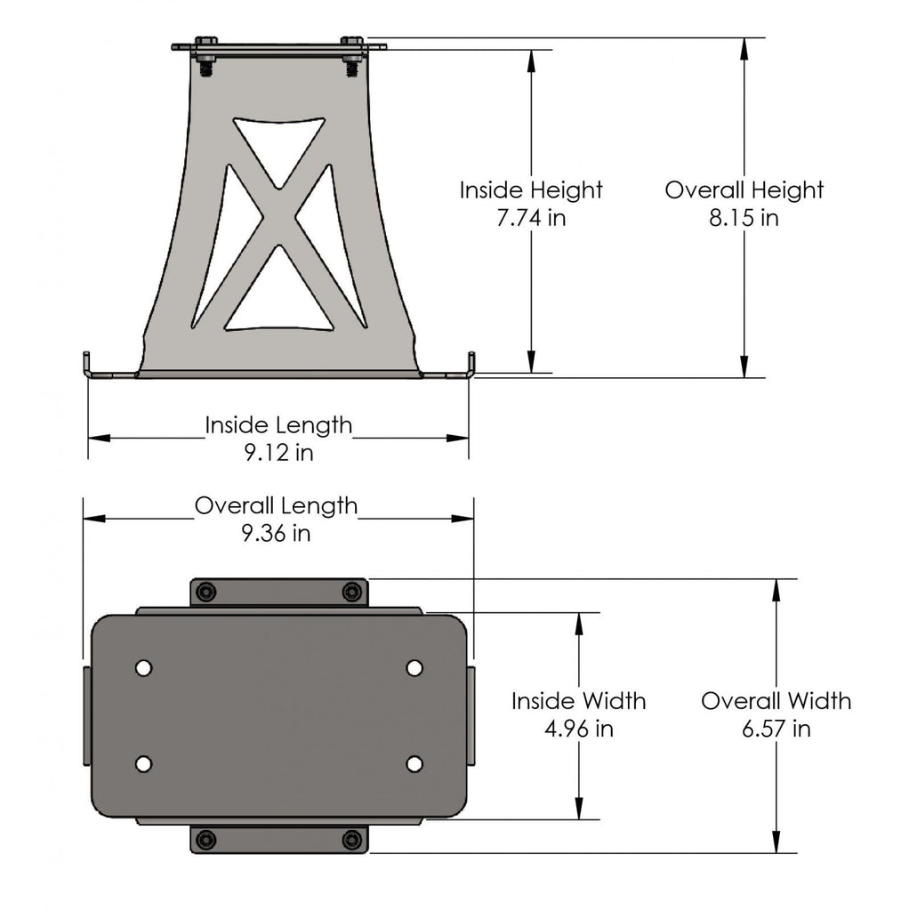 Optima Battery Mount Group 51 Artec Industries - Artec Industries OP5101 GNKQ_OP5101