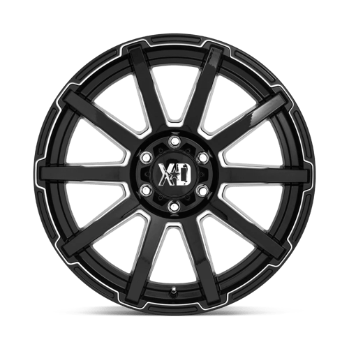 XD847 20X10 8X180 G-BLK MILL -18MM