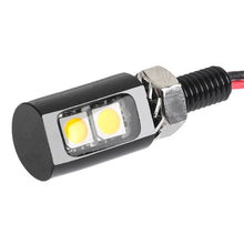 Load image into Gallery viewer, Miniature LED License Plate Bolt - Stud Mount - Cool White with Black Housing (1 light) Artec Industries - Artec Industries OZ0802 GNKQ_OZ0802