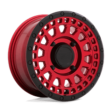 Load image into Gallery viewer, BR PARKER 14X7 4X110 +36 80 CNDY RED BLK