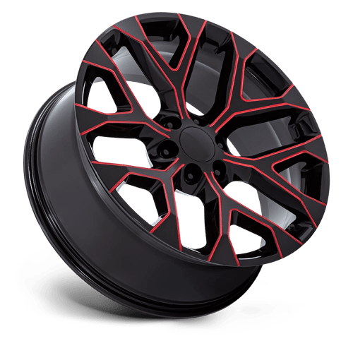 PR177 22X9 6X5.5 78 +24 G-BLK RD-MILL
