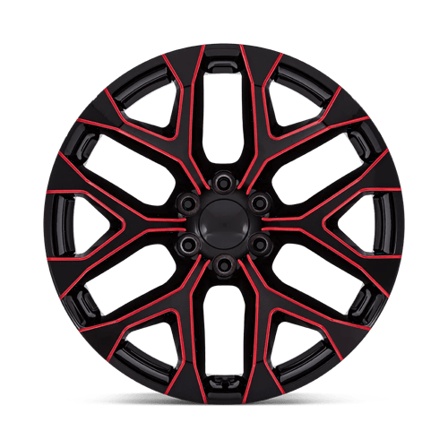 PR177 22X9 6X5.5 78 +24 G-BLK RD-MILL