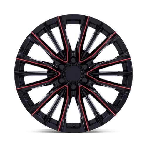 PR223 22X9 6X5.5 78 +28 G-BLK MILL-RED