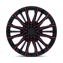 Load image into Gallery viewer, PR223 22X9 6X5.5 78 +28 G-BLK MILL-RED