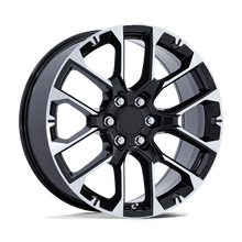 Load image into Gallery viewer, PR224 22X9 6X5.5 78 +28 G-BLK MACH