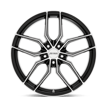 Load image into Gallery viewer, PE P5C 18X8 5X112 66 G-BLK MACH +40