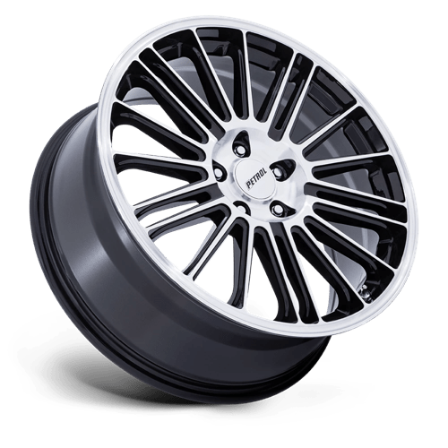 P1D 18X8 5X115 72 +40 G-BLK MACH