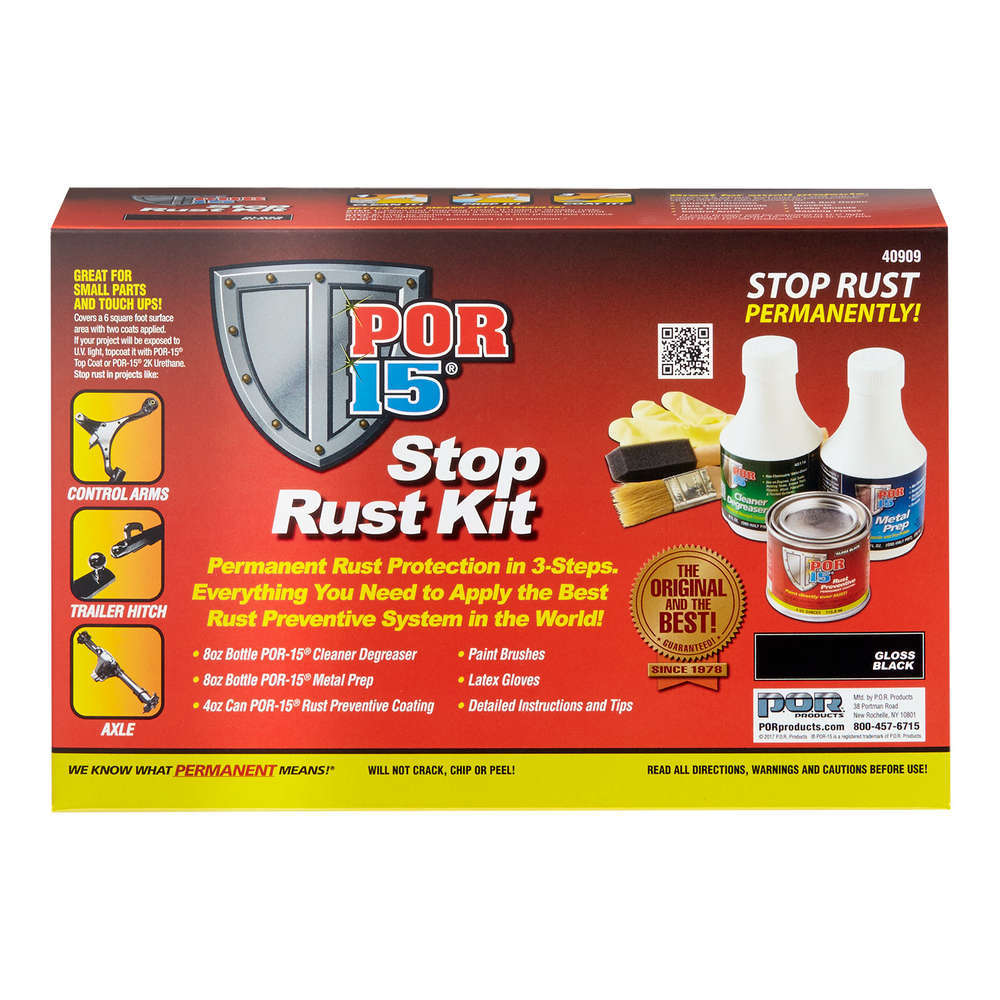 Stop Rust Kit Black - POR-15 40909