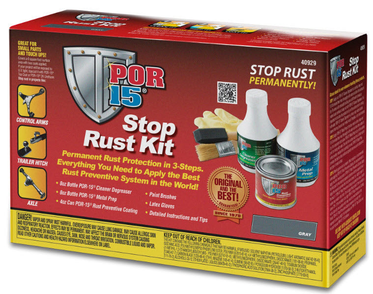 Stop Rust Kit Gray - POR-15 40929
