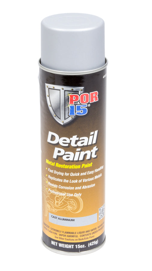 Detail Paint Cast Alumin um 15oz Aerosol - POR-15 41618