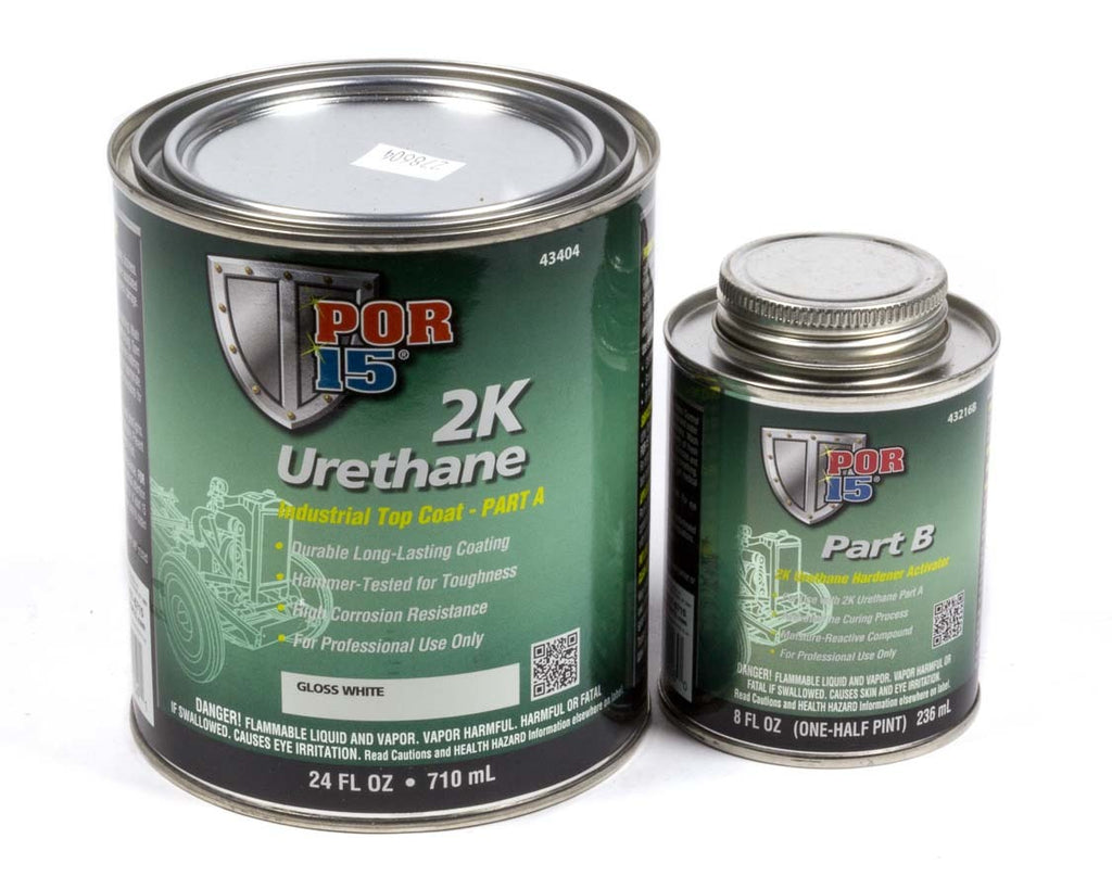 2K Urethane White Quart - POR-15 43404