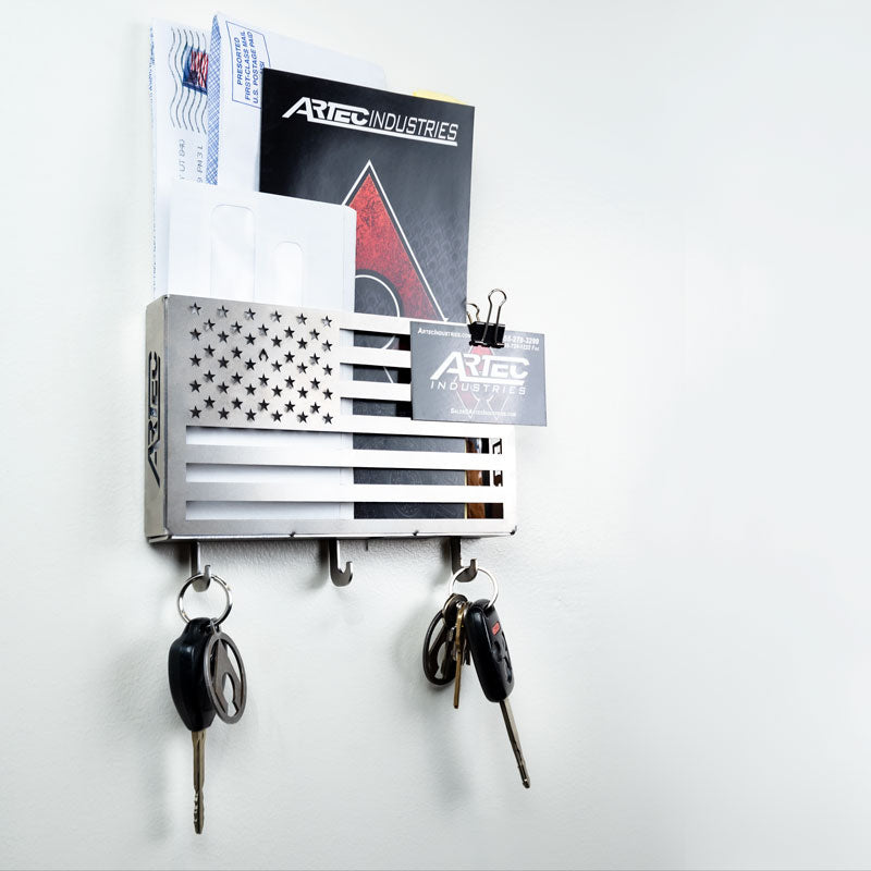 Artec US Flag Letter/Key Holder 7.0 Inch Artec Industries - Artec Industries PR2984 GNKQ_PR2984