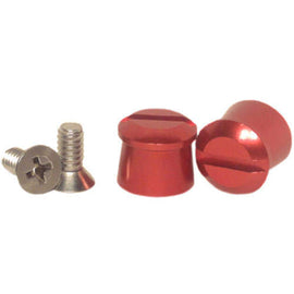 Pulse Racing Innovations Tear Off Posts Aluminum Red