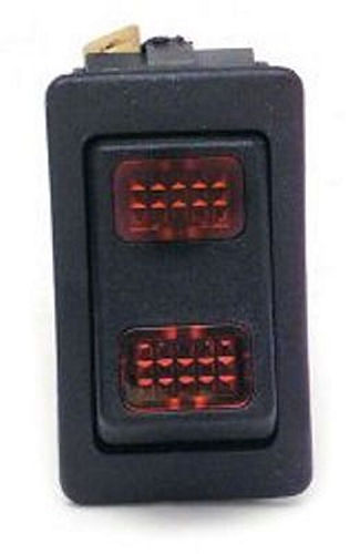 Rocker Switch Red - Painless Wiring 80403