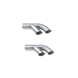 Exhaust Tip Slip Fit 3in to Dual 3in - Pypes Performance exhaust EVT13