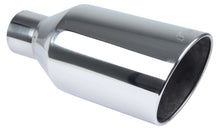 Load image into Gallery viewer, Exhaust Tip 4in x 8in 18in L Polished Weld-on - Pypes Performance exhaust EVT408