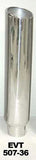 Exhaust Stack 5in x 7in 36in L Polished - Pypes Performance exhaust EVT507-36