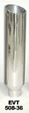 Exhaust Stack 5in x 8in 36in L Polished - Pypes Performance exhaust EVT508-36