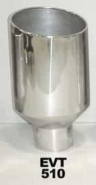 Exhaust Tip 5in x 10in 18in Rolled Pol. Weld-on - Pypes Performance exhaust EVT510
