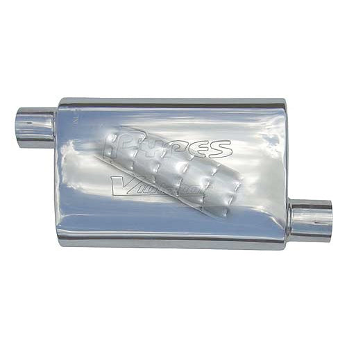 Violater Muffler 3in Offset/Offset Each - Pypes Performance exhaust MVV16