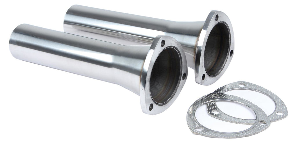 Collector Reducers Pair 3.5in to 2.5in Stainless - Pypes Performance exhaust PVR19S