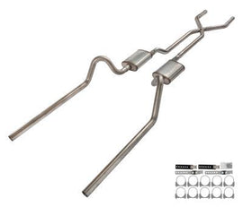 Pypes Performance exhaust 66-71 Ford Fairlane Crossmember Back Exhaust
