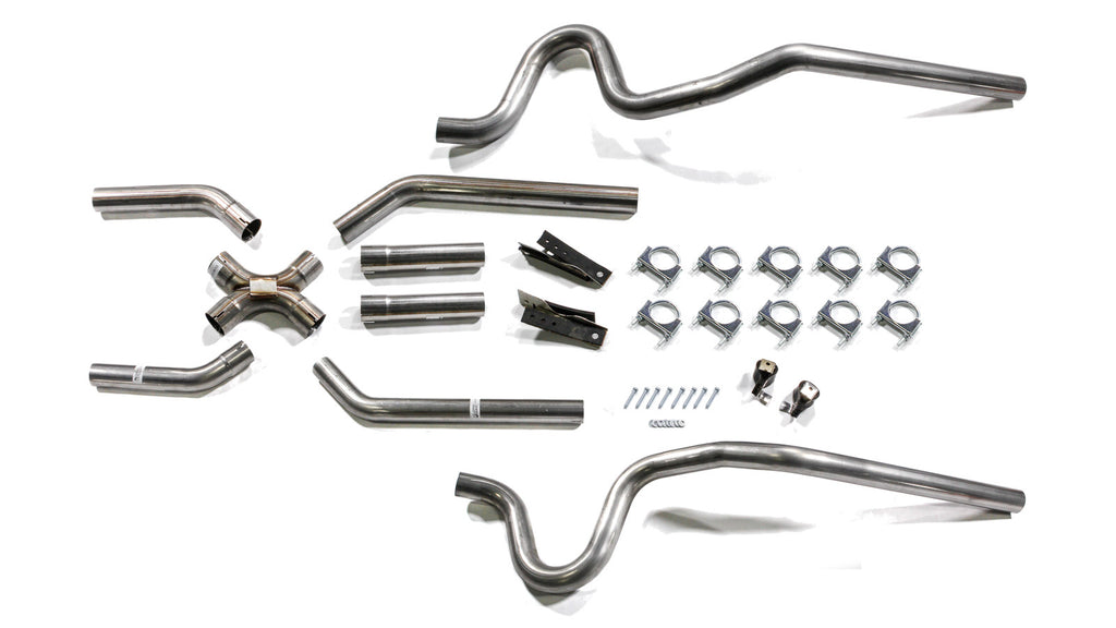 Pypes Performance exhaust 64-72 GM A-Body 2.5in Crossmember Back Exhaust