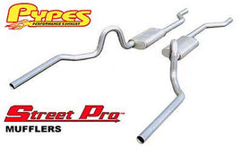 64-72 GM A-Body 2.5in Crossmember Back Exhaust - Pypes Performance exhaust SGA30S