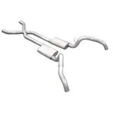 67-69 Camaro V8 2.5in Exhaust System w/X-Pipe - Pypes Performance exhaust SGF60S