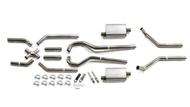 Pypes Performance exhaust 67-87 GM 2WD Truck 2.5in Crossmember Back Exhaust