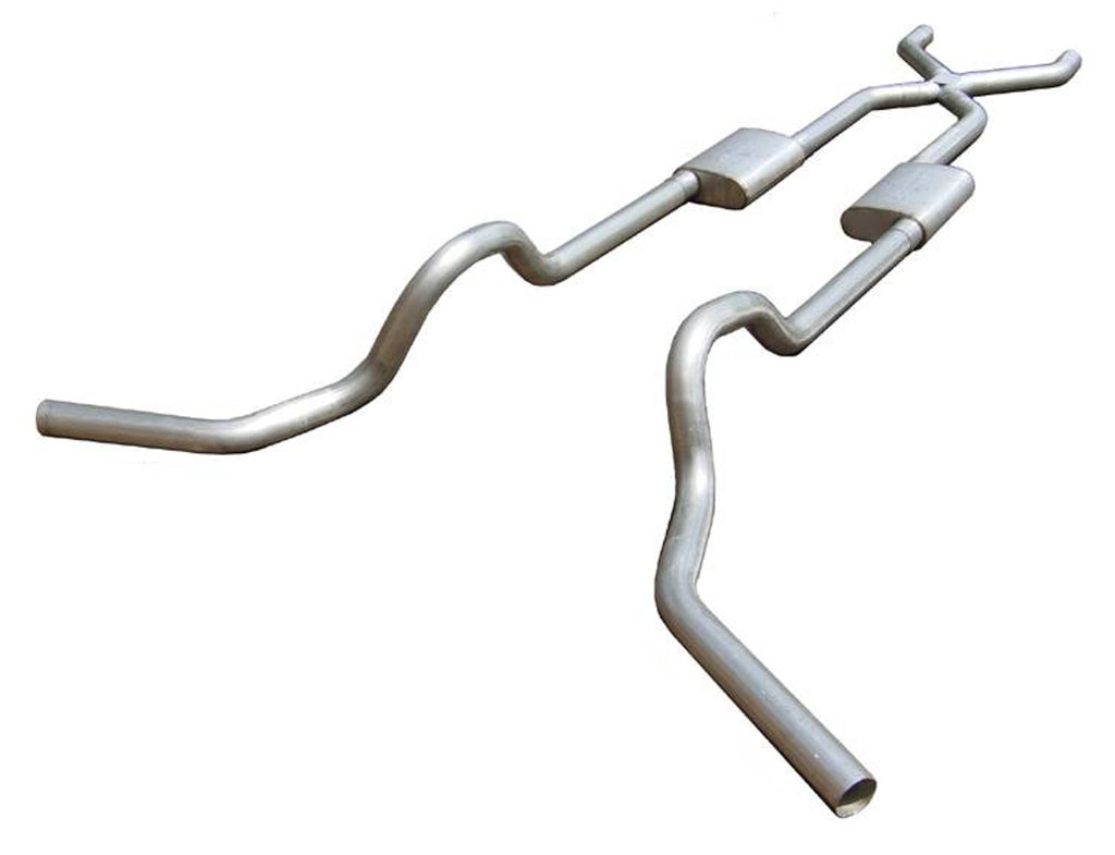 67-74 GM Crossmember Back Exhaust 2.5in - Pypes Performance exhaust SGT79T