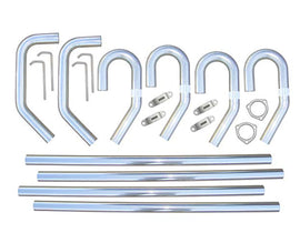 SS Builders Kit 2.5in Exhaust w/o X-Pipe - Pypes Performance exhaust SVV10