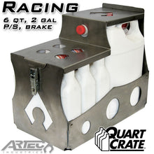 Load image into Gallery viewer, Racing Quart Crate 6 Qts Brake P/S 2 Gallons Artec Industries