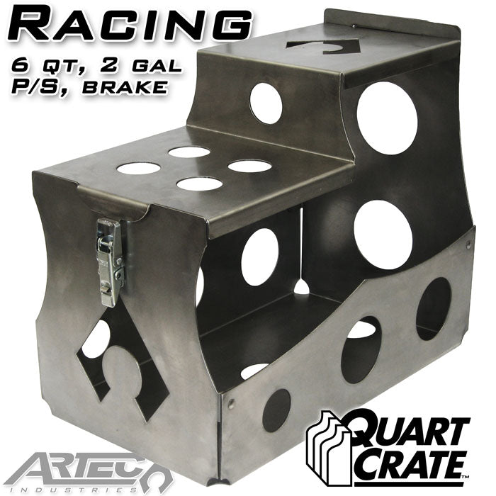 Racing Quart Crate 6 Qts Brake P/S 2 Gallons Artec Industries - Artec Industries QC0102 GNKQ_QC0102