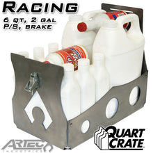 Load image into Gallery viewer, Racing Quart Crate 6 Qts Brake P/S 2 Gallons Artec Industries