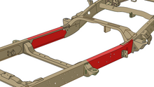 Load image into Gallery viewer, Center Rear Frame Repair Kit For 99-06 Chevy and GMC Trucks Passenger Side Rust Buster Frameworks