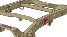 Load image into Gallery viewer, Center Bed Mount For 99-06 Chevy and GMC Pick Up Trucks Rust Buster Frameworks