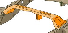 Load image into Gallery viewer, 1999-2004 and 2006 Chevy Silverado 1500 Forward Fuel Tank Crossmember Rust Buster Frameworks