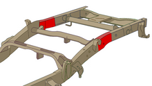 Load image into Gallery viewer, Rust Buster 2007-2019 Chevy Silverado / GMC Sierra 1500 Ext Cab Over Axle Frame Section RB7335L/R