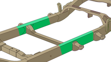 Load image into Gallery viewer, Rust Buster 2007-2013 Chevy Silverado / GMC Sierra 1500 Ext Cab Center Frame Section RB7338L/R